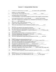 lesson 2 interpretation exercise